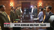 Another round of military talks between two Koreas to be held Tuesday at Panmunjom