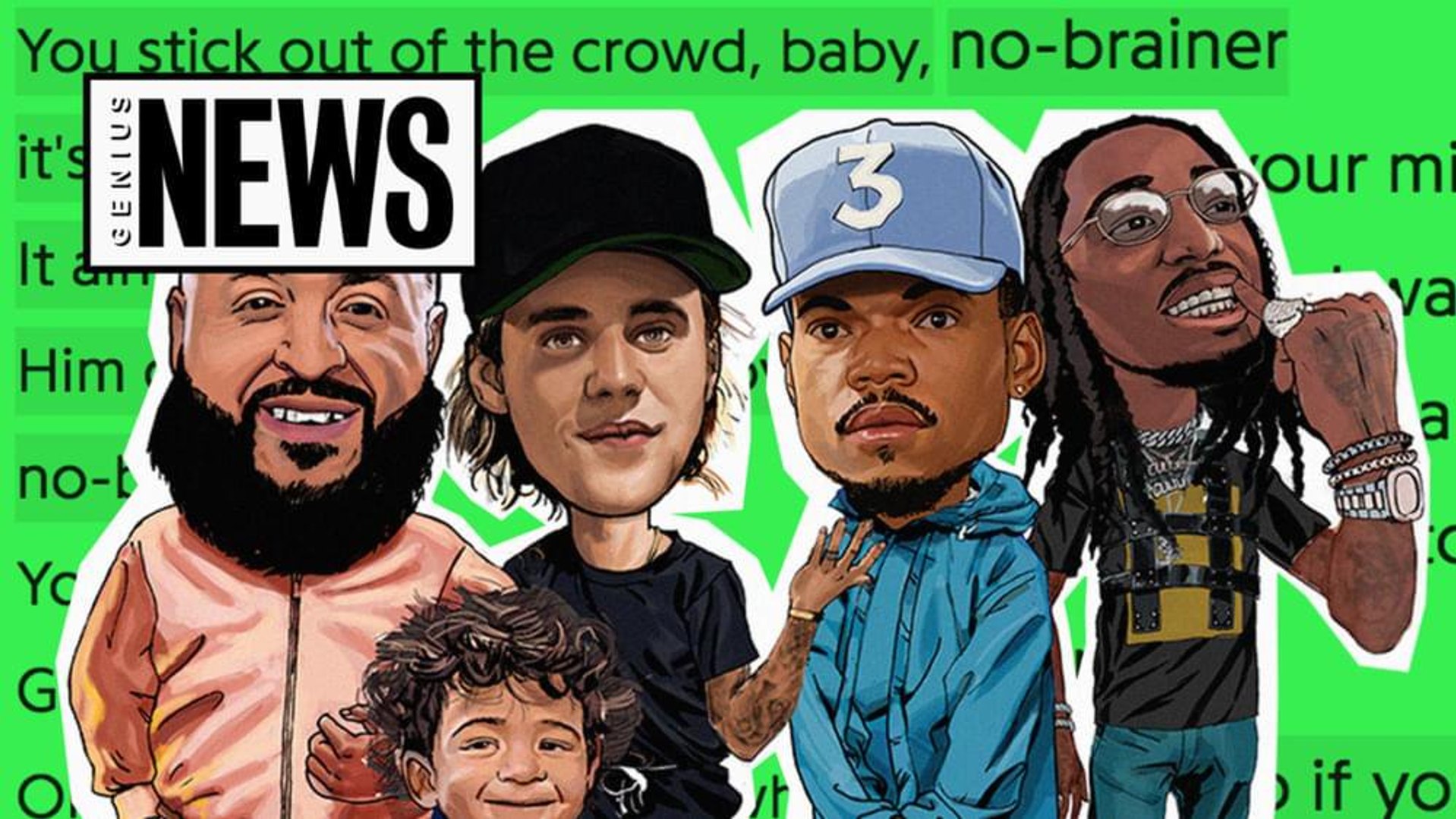 DJ Khaled, Justin Bieber, Chance The Rapper & Quavo's No Brainer  Explained