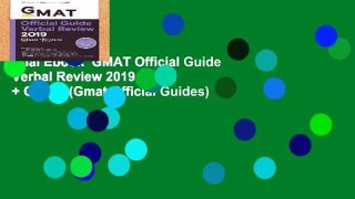 Trial Ebook  GMAT Official Guide Verbal Review 2019: Book + Online (Gmat Official Guides)