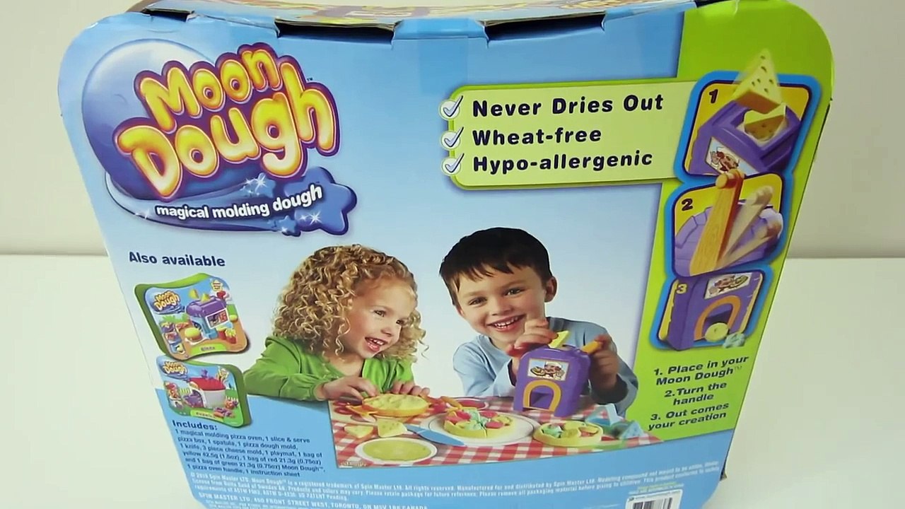 Moon Dough Pan Pizza Shop Playset!