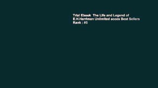Trial Ebook  The Life and Legend of E.H.Harriman Unlimited acces Best Sellers Rank : #5