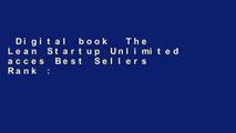 Digital book  The Lean Startup Unlimited acces Best Sellers Rank : #3