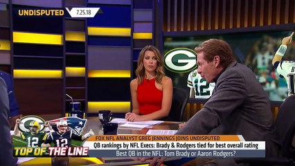 Greg Jennings argues Aaron Rodgers over Tom Brady as the best QB  NFL  UNDISPUTED