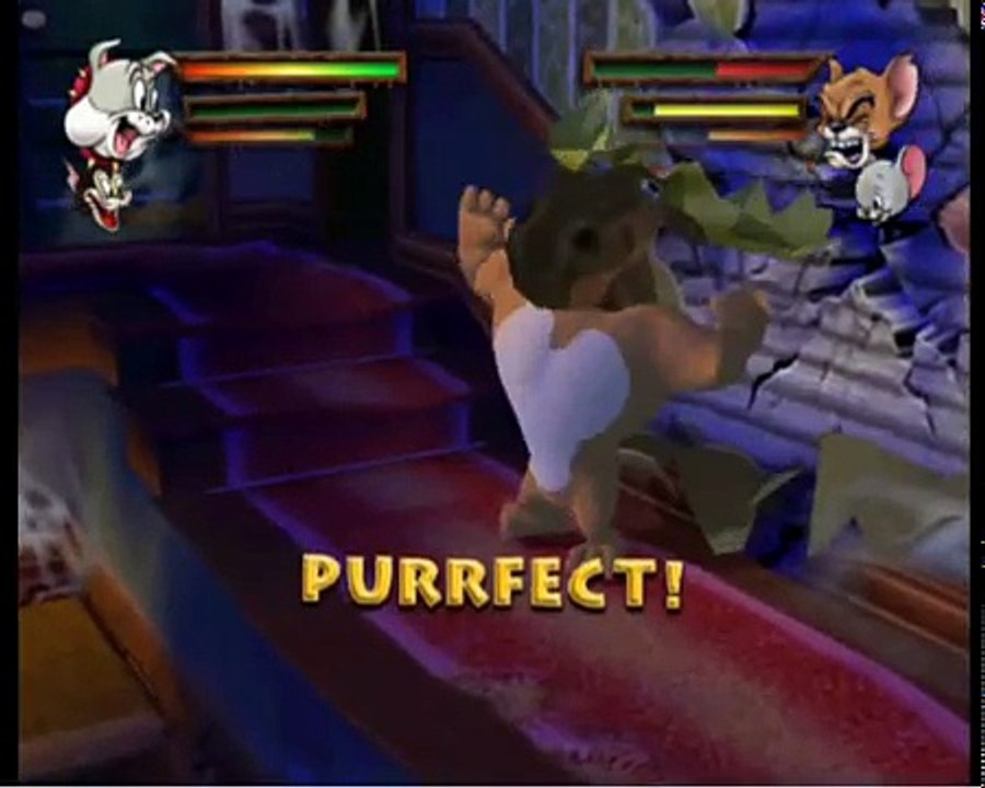 Tom and Jerry in War of Whiskers: Butch & Spike Vs Nibbles & Monster Jerry