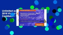 Unlimited acces System Center 2016 Virtual Machine Manager Cookbook - Third Edition: Design,