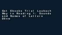 Get Ebooks Trial Laubach Way to Reading 1: Sounds and Names of Letters D0nwload P-DF