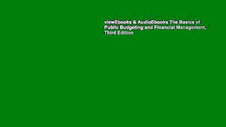 viewEbooks & AudioEbooks The Basics of Public Budgeting and Financial Management, Third Edition