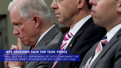 Jeff Sessions Announces Creation of 'Religious Liberty Task Force'