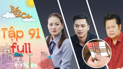 Bố là tất cả - tập 91 full- Minh Thảo, Minh Nhân khóc nghẹn vì phát hiện chiếc khăn dính máu của ba