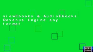viewEbooks & AudioEbooks Revenue Engine any format