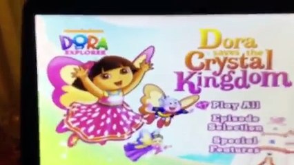 Dora The Explorer Dora Saves The Crystal Kingdom DVD Menu Walkthrough