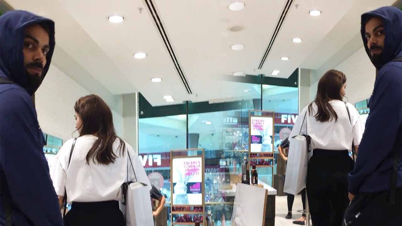 Anushka Sharma & Virat Kohli's Shopping video g...