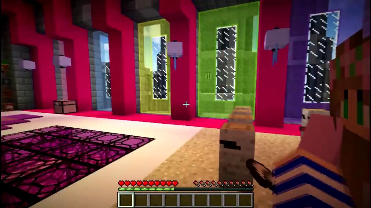 Minecraft Little Carly Adventures SNOWMAN COMPETITION IN ELSAS CASTLE!!