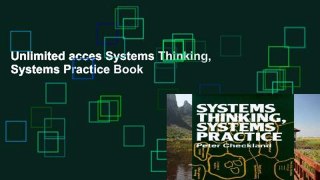 Unlimited acces Systems Thinking, Systems Practice Book