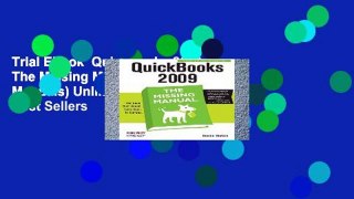 Trial Ebook  QuickBooks 2009: The Missing Manual (Missing Manuals) Unlimited acces Best Sellers