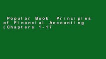 Popular Book  Principles of Financial Accounting (Chapters 1-17) Unlimited acces Best Sellers