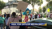 Community Honors Slain Milwaukee Police Officer at Vigil