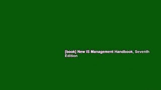 [book] New IS Management Handbook, Seventh Edition