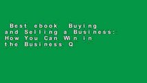 Best ebook  Buying and Selling a Business: How You Can Win in the Business Quadrant  Any Format