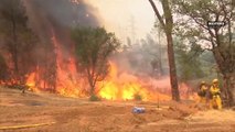 Firefighters gain ground on California wildfire