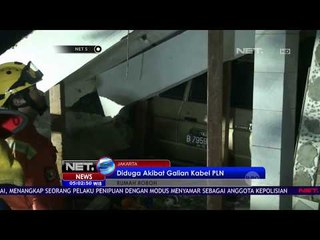 Sebuah Rumah Roboh Diduga Akibat Galian Kabel PLN - NET 5