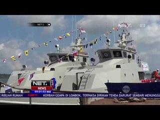 TNI AL Terima Dua Kapal Patroli Buatan Anak Bangsa - NET 5