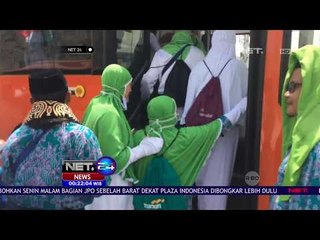 Скачать видео: Bus Shalawat Siap Mengantar Jamaah Calon Haji Indonesia 24 Jam #NETHaji2018 - NET 24