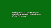 Reading Online The Great Gatsby: An Instructional Guide for Literature (Great Works) Full access