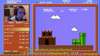 How is this speedrun possible? Super Mario Bros. World Record Explained