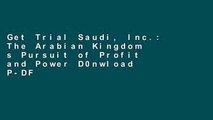 Get Trial Saudi, Inc.: The Arabian Kingdom s Pursuit of Profit and Power D0nwload P-DF