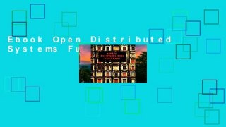 Ebook Open Distributed Systems Full