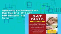 viewEbooks & AudioEbooks SAT Math Prep 2018   2019: SAT Math Workbook   Practice Tests for the