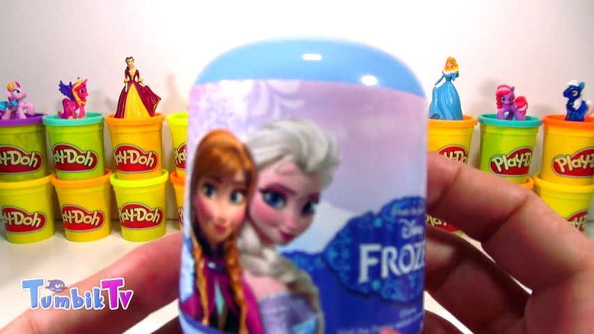 Karlar Ülkesi Elsa Dev Sürpriz Yumurta Oyun Hamuru Frozen Oyuncakları