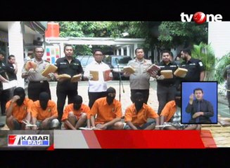 Polisi Gagalkan Pengiriman Ganja 1 Ton Berbungkus Ikan Asin