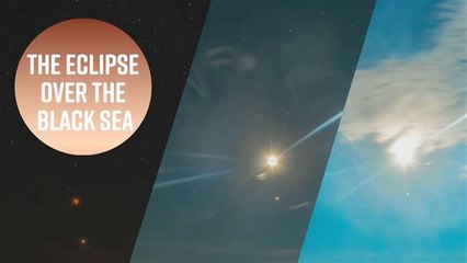 A gorgeous blood moon time lapse above Romania