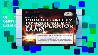 Open EBook Master the Public Safety Dispatcher/911 Operator Exam online