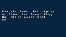Favorit Book  Principles of Financial Accounting Unlimited acces Best Sellers Rank : #1