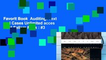 Favorit Book  Auditing: Text and Cases Unlimited acces Best Sellers Rank : #3
