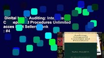 Digital book  Auditing: Integrated Concepts and Procedures Unlimited acces Best Sellers Rank : #4