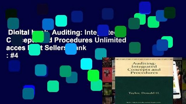 Digital book Auditing: Integrated Concepts and Procedures Unlimited acces Best Sellers Rank : #4