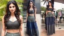 Mouni Roy looks STUNNING in Skirt - top at Gold Promotions; Watch Video | Boldsky