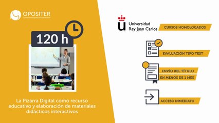 Cursos online homologados para oposiciones educación