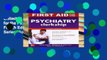 Unlimited acces First Aid for the Psychiatry Clerkship, Fourth Edition (First Aid Series) Book