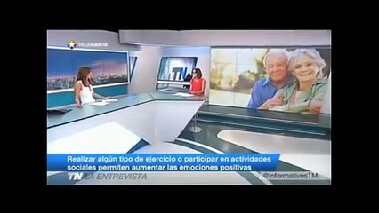 Entrevista a Natalia Martín-María en "Telenoticias 2" (Telemadrid)
