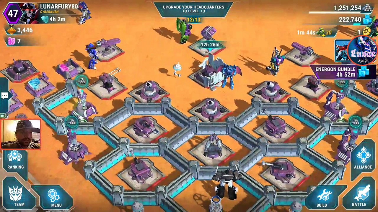 Transformers Earth Wars: Nemesis Prime Story continued from Previous Video