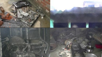 यूपी: प्रेमी के साथ फरार हुई प्रेमिका, परिजनों ने फूंक डाला प्रेमी का घर