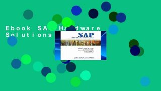 Ebook SAP Hardware Solutions Full