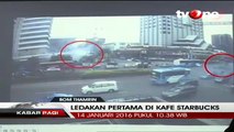 Rekaman CCTV Detik-detik Teror Bom Thamrin