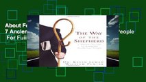 About For Books  The Way of the Shepherd: 7 Ancient Secrets to Managing Productive People  For Full