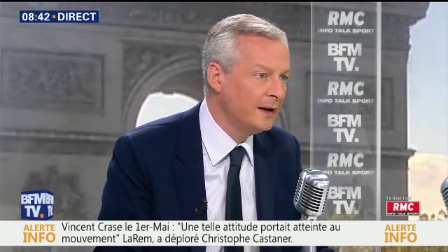 Les grèves , le prix du pétrole et le climat international expliquent la croissance décevante au 2e trimestre, selon Bruno Le Maire